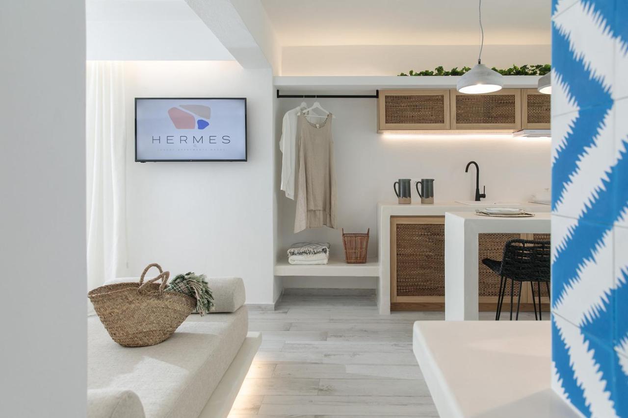 Hermes Luxury Suites Naxos City Esterno foto